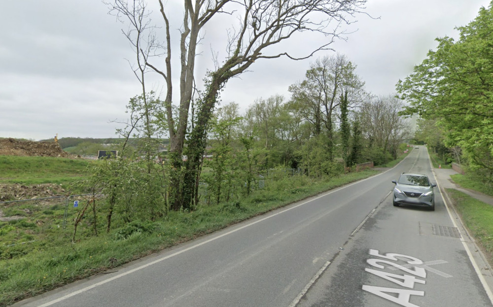 HS2 works are set to begin next month on A425 Leamington Road near Southam (image via Google) 