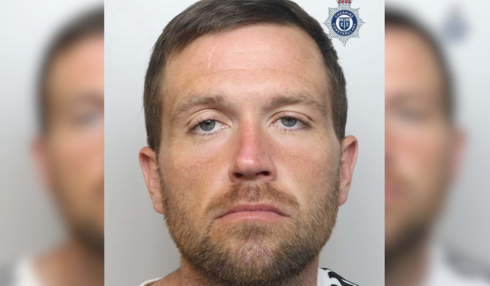 Daniel Critchley is wanted on recall to prison (Image via: Cheshire Constabulary)