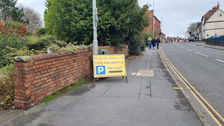 Cllr Kenny Horn speaks out against car parking price increases (Photo: Grace Kennington)