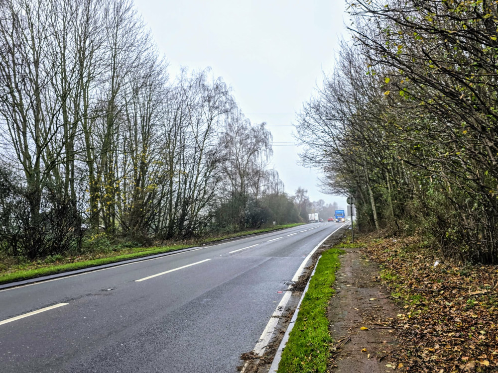 On Wednesday 21 January, emergency services were alerted to an incident on the A51 Nantwich Bypass, Willaston (Photo: Nub News).