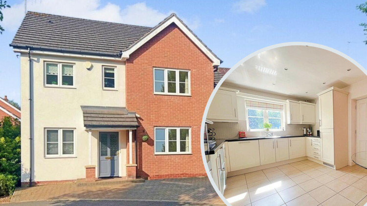 This week we have looked at a four-bedroom detached home on Leamington Road