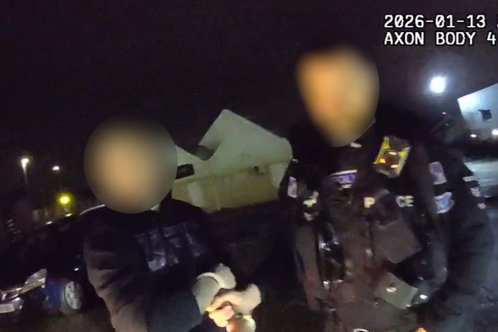 The arrest of Liam Bowers