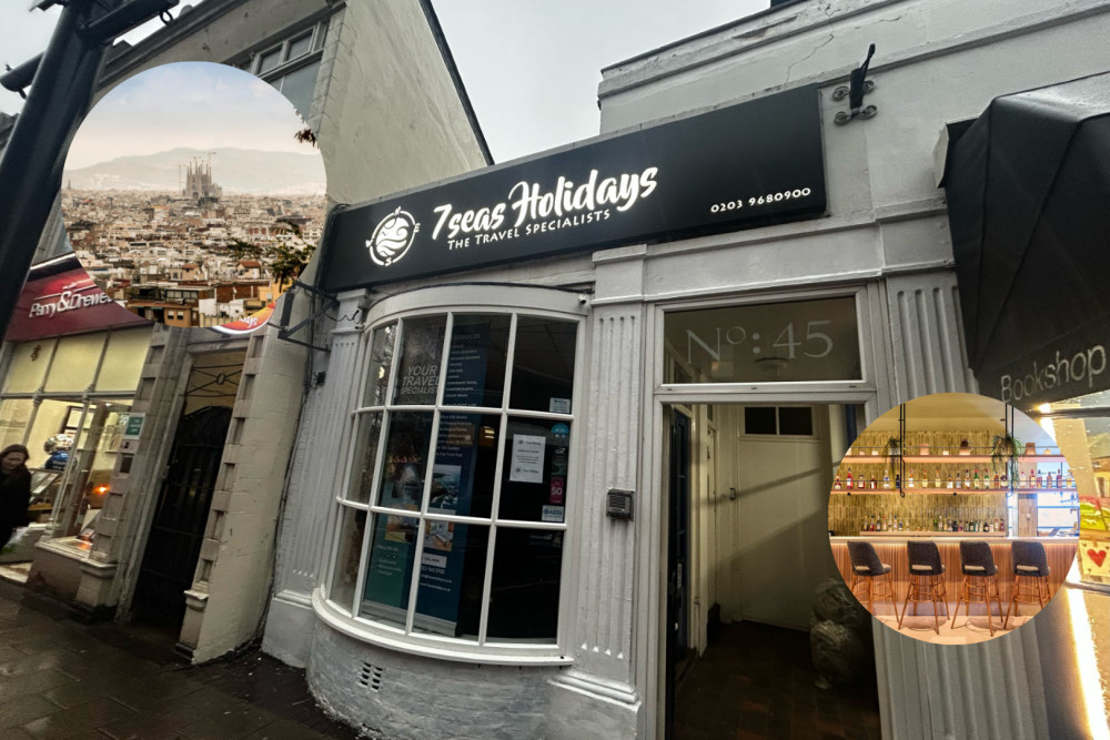 7 Seas Holidays is located in 45 Victoria Rd, Surbiton KT6 4JL (Credit: Tilly O'Brien/7Seas Holidays)