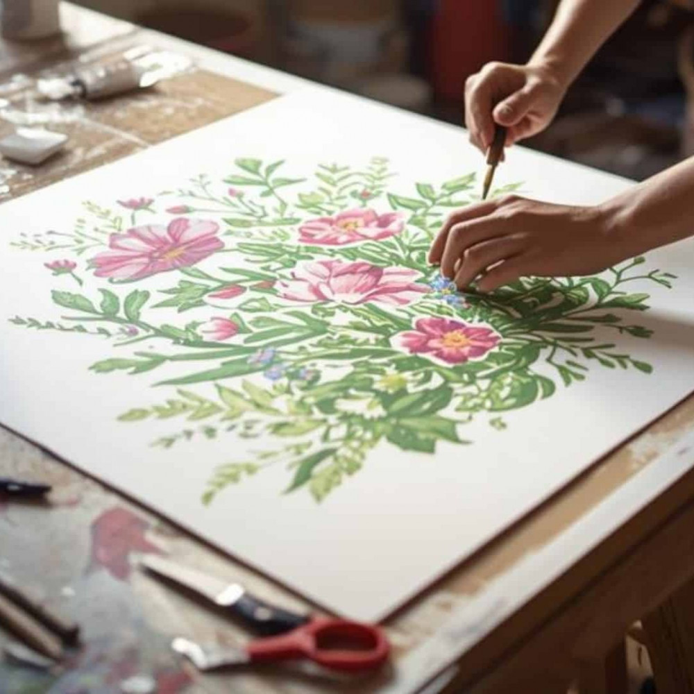 Print Spring or Easter Cards using Tetra Pak 