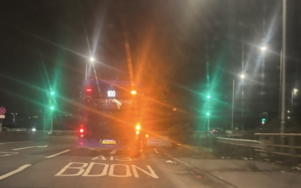 100 buses were diverted away from Stanford town centre on Saturday.