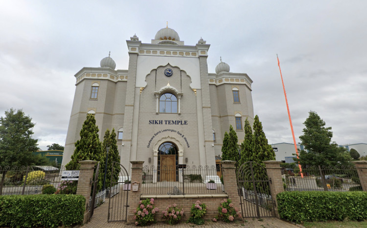 Gurdwara Sahib Leamington and Warwick donates £70,000 for 2025 Punjab flood relief (image via Google) 