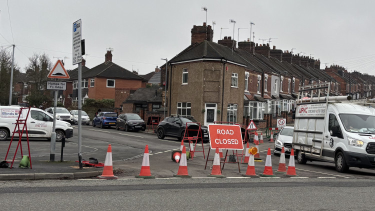 From Friday 23 January Barthomley Road became one way only (image via Nub News)