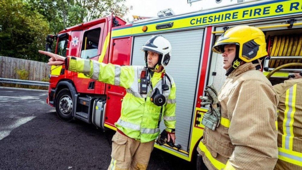 Crews have been called to an address near Northgate Street in Chester (Credit: Cheshire Fire and Rescue Service)