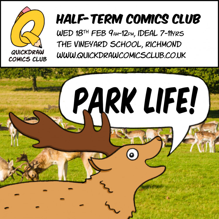 Half-term Comics Club: Park Life!