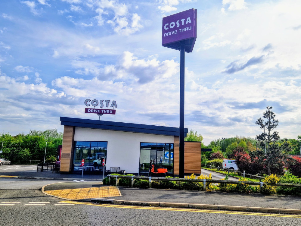 Costa Coffee has submitted a premises licence to Cheshire East Council on behalf of its premises on Jack Mills Way, Shavington (Photo: Ryan Parker).