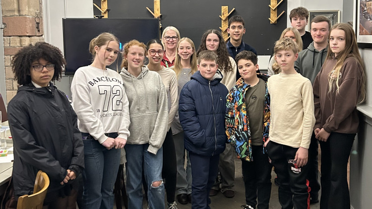 Congleton Youth Council held their first meeting at Congleton Town Hall recently (Credit: CTC)