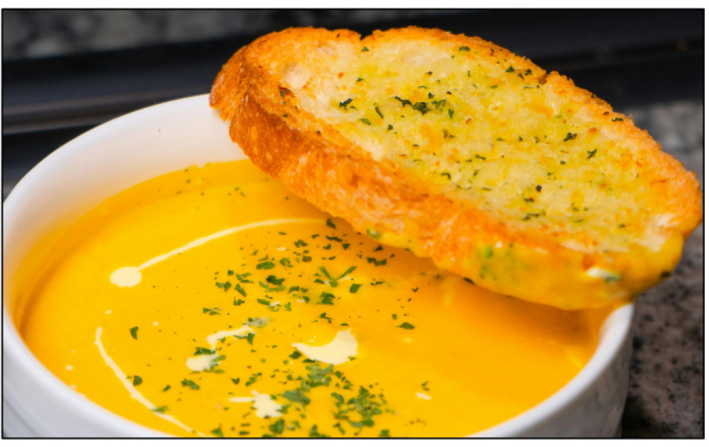 Warm space, hot soup