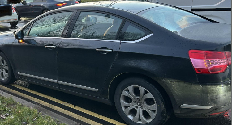 A vehicle linked to nationwide thefts was halted in Warwick on 27 January (image via OPU Warwickshire) 