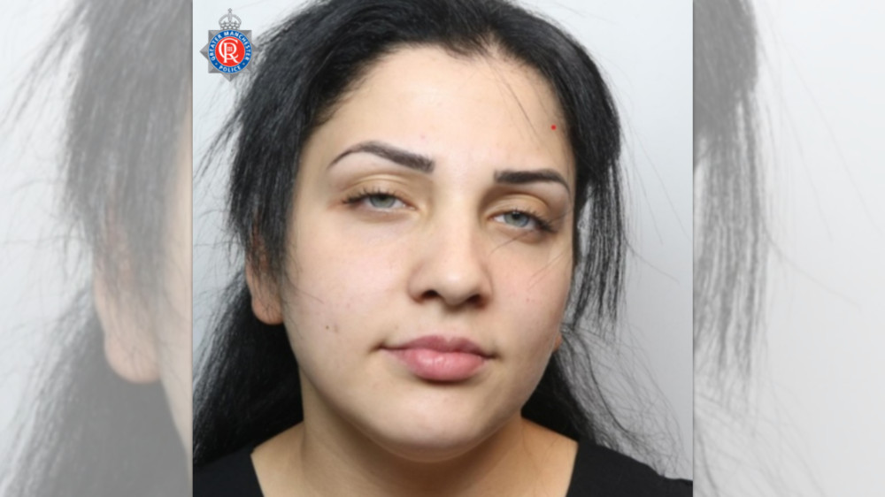 Agita Cica, 27, is subject to a 12-month criminal behaviour order banning her from every John Lewis store in England and Wales (Image - GMP)