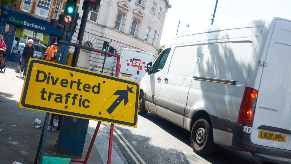 Various planned works around Hampton and Twickenham this week (credit: Nub News).