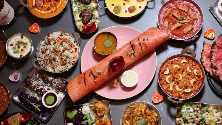 Namaste Village Twickenham is inviting couples to celebrate Valentine’s Day with a special five-course Indian-inspired menu (credit: Namaste Village Twickenham).