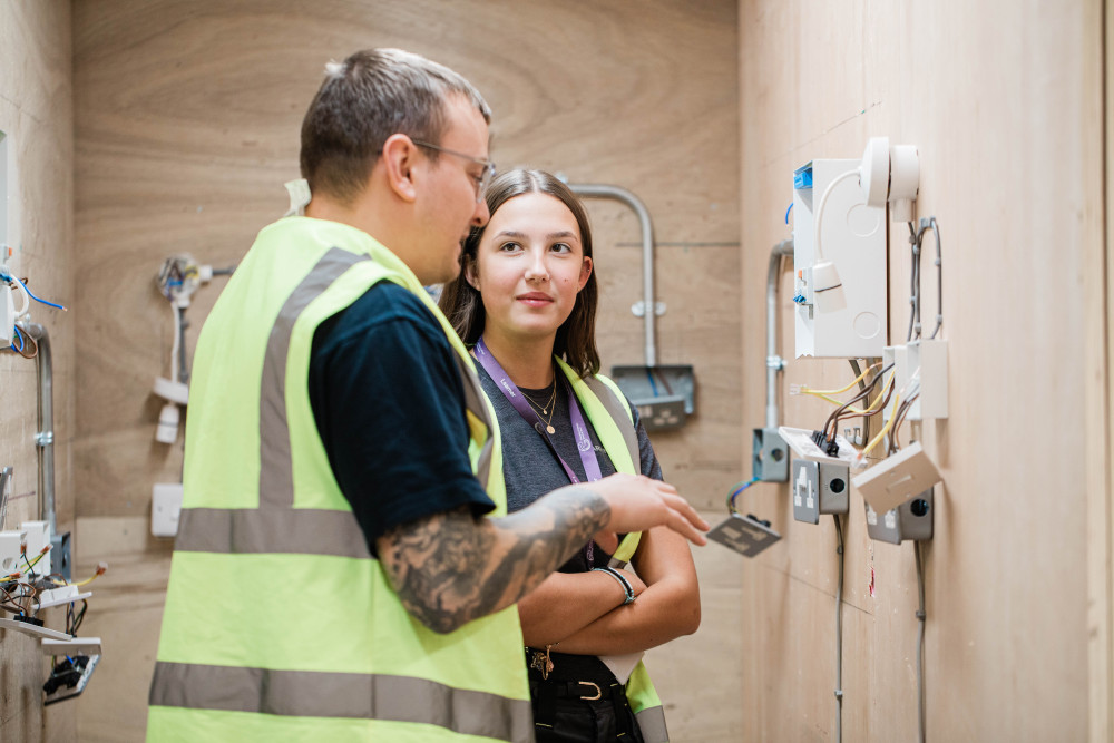 Cheshire College is currently offering options for professionals to move from the site into the classroom (Image via: Cheshire College)