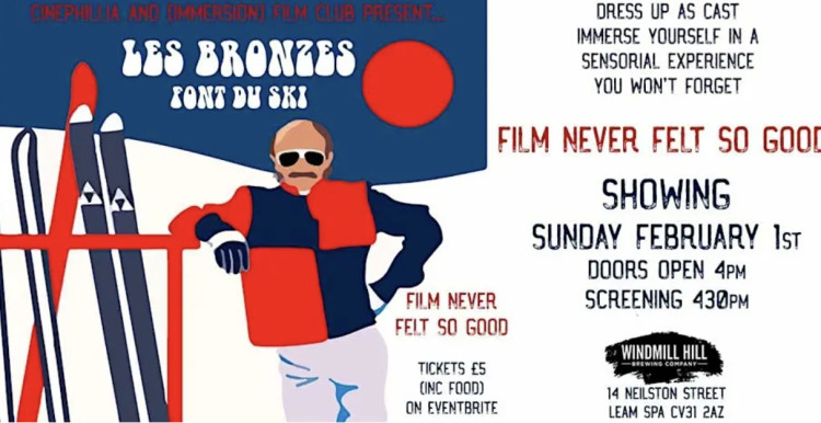 Join the Windmill Hill Brewery this winter for a movie in full ski gear for this immersive film night.