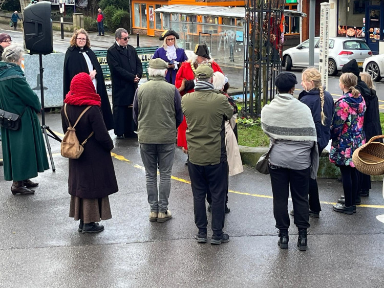 On January 27, 2026, Glastonbury officials and locals commemorated Holocaust Memorial Day with ceremonies honoring victims of the Holocaust and other genocides. (Photo: Glastonbury Town Council) 