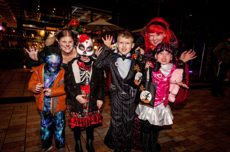 Stockport is in the running for two awards at this year's Pineapple Awards, with Merseyday of the Dead and Stockroom both making the shortlist (Image - Merseyway Shopping Centre)