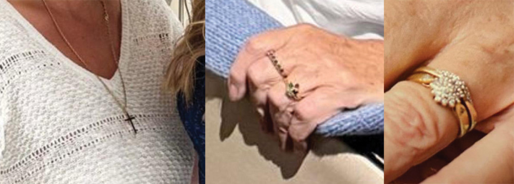 Items that were stolen