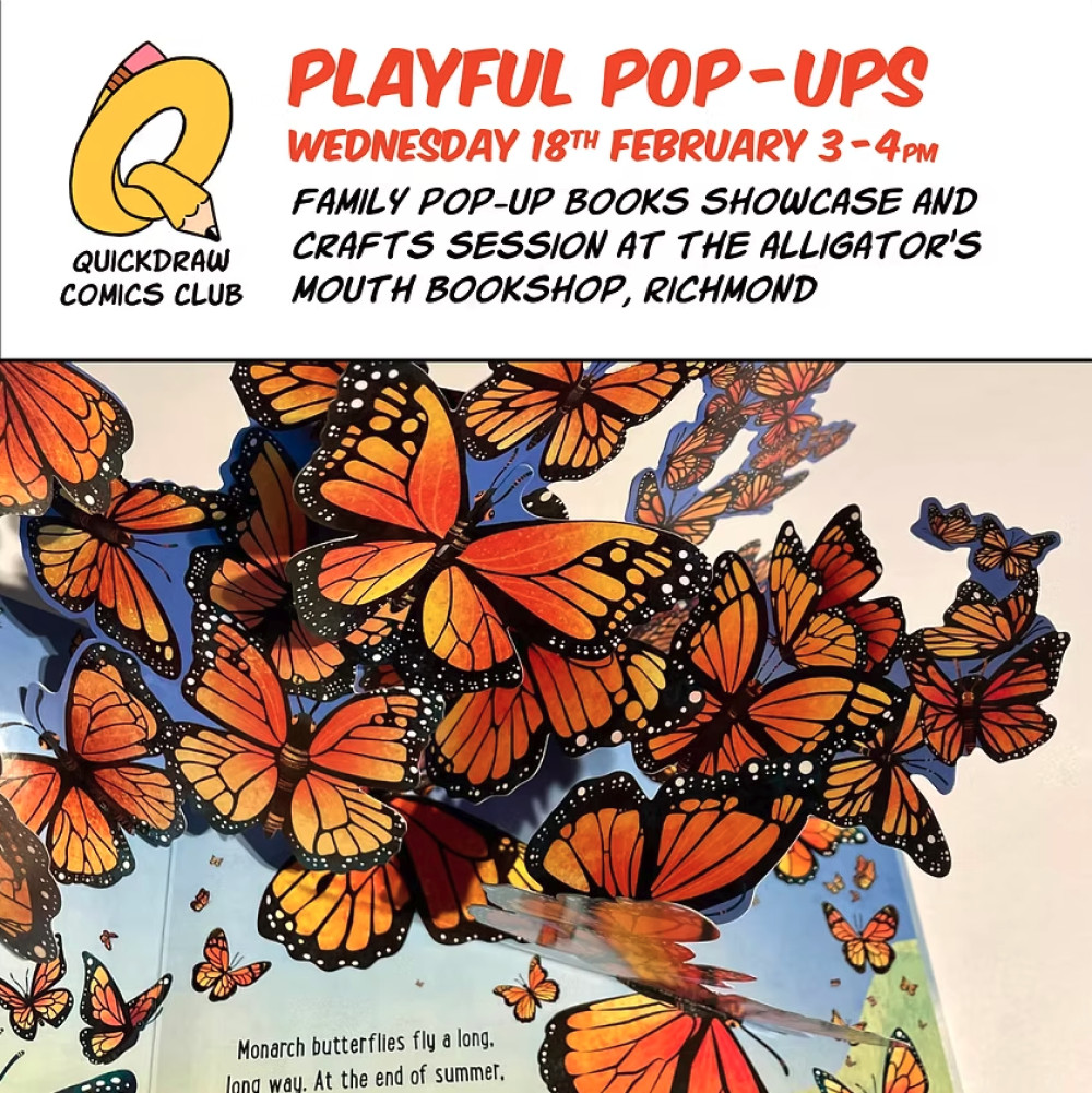 Half Term Comics Club: Playful Pop-Ups