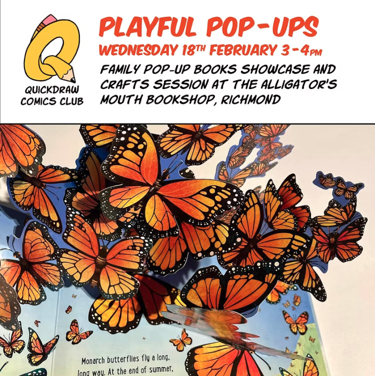 Half Term Comics Club: Playful Pop-Ups