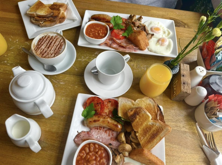 Two friends have tried and ranked every fry-up in Ashby and chosen their top three (Photo: Courtyard Cafe)