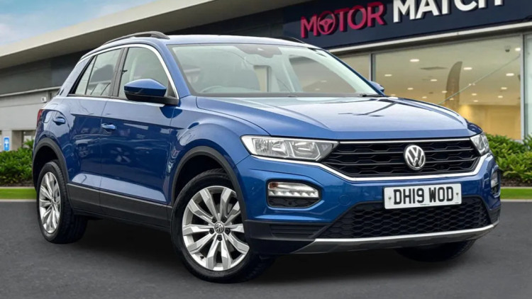 Approved Used Volkswagen T-Roc at Motor Match Stoke (image via Swansway)