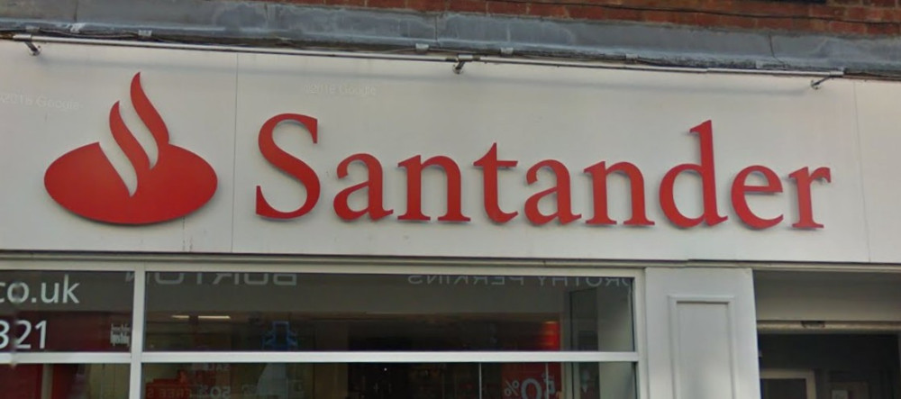 Santander in Macclesfield is set to close (Credit: Google Maps)
