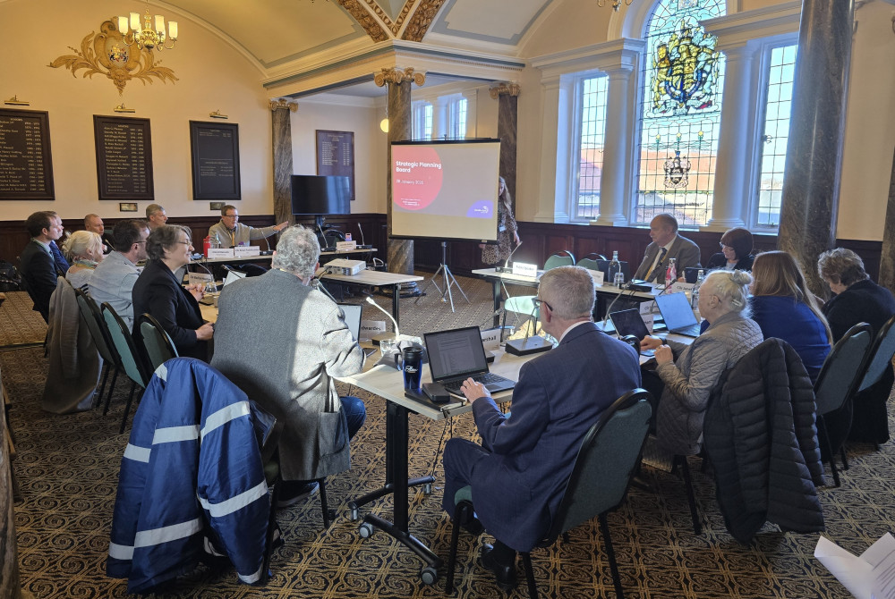 Cheshire East Council's strategic planning meeting on January 20 (Credit: LDRS)