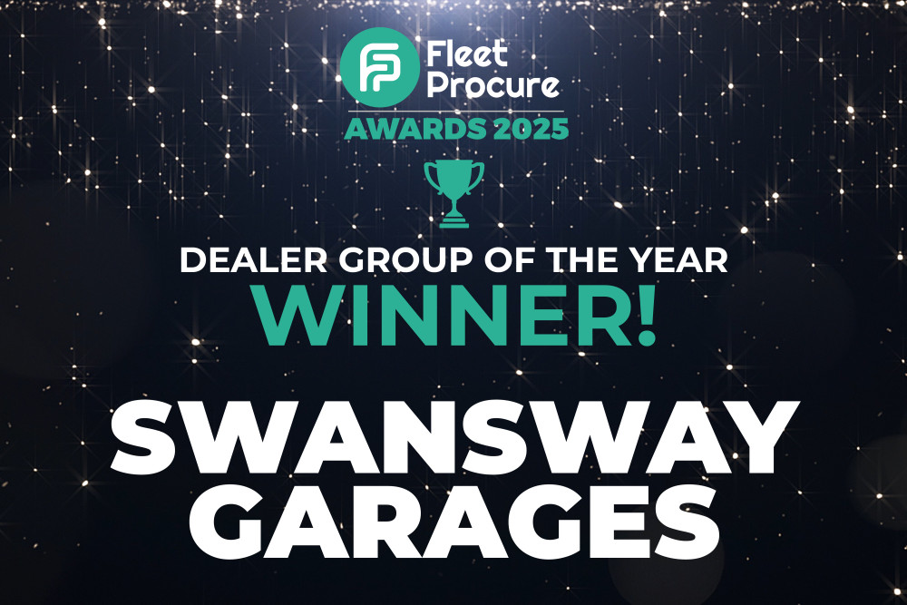 Swansway Motor Group has won the prestigious 'dealer group of the year' accolade at the Fleet Procure Awards (Image supplied)