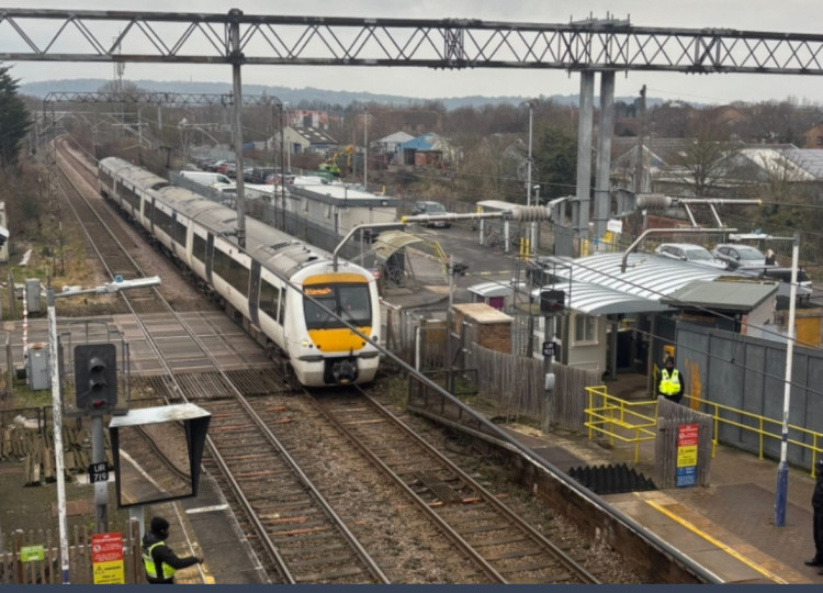 Stanford rail station.