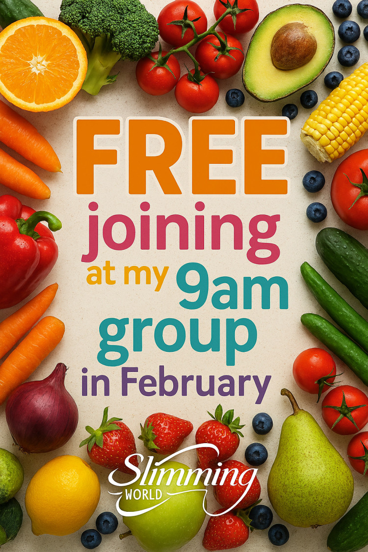 FREE joining February at Slimming World Macclesfield Monday