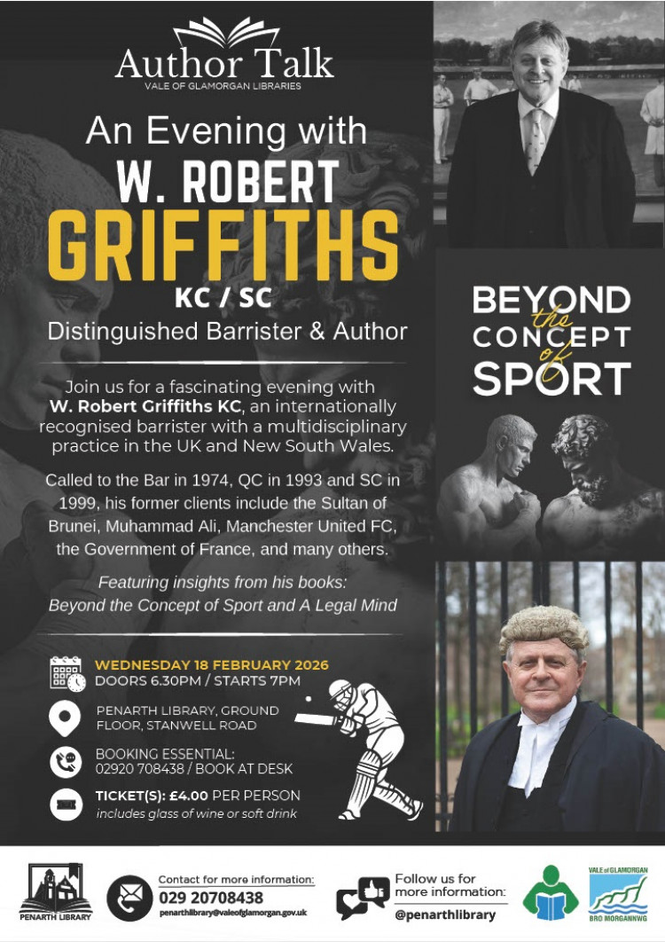 Author Talk : An evening with W. Robert Griffiths