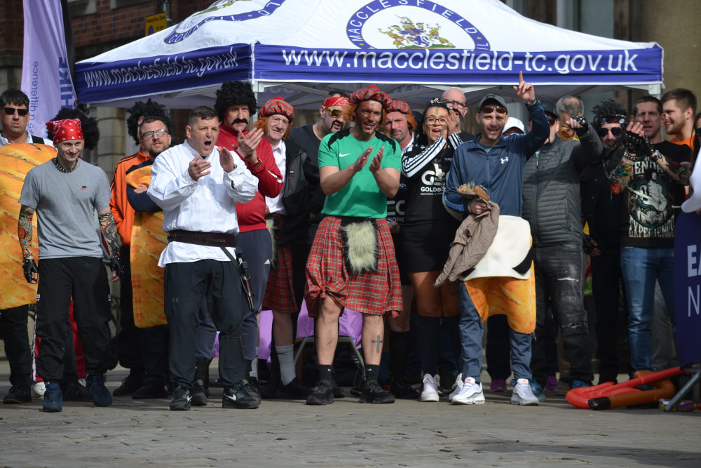East Cheshire NHS Charity's Macclesfield Pancake Race returns in February (Credit: ECNHSC)