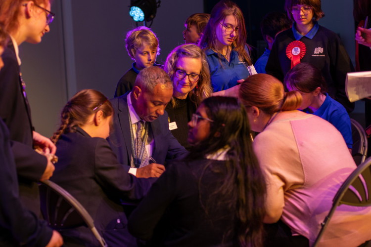 The KMAT Great Debate returned for a second year in October 2025 (image via KMAT)