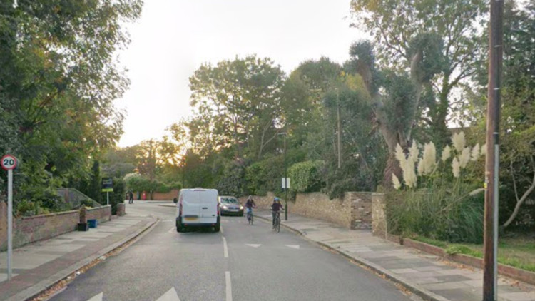 Thames water engineers are carrying out urgent repairs outside number 34 Broad Lane (credit: Google Maps).