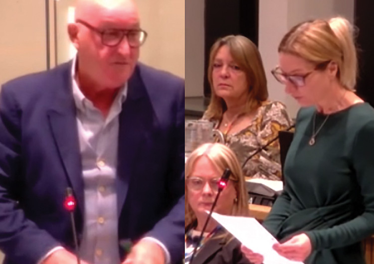 Thurrock's latest full council meeting brought another exchange between Cllrs Gary Byrne and Vikki Hartstean. 