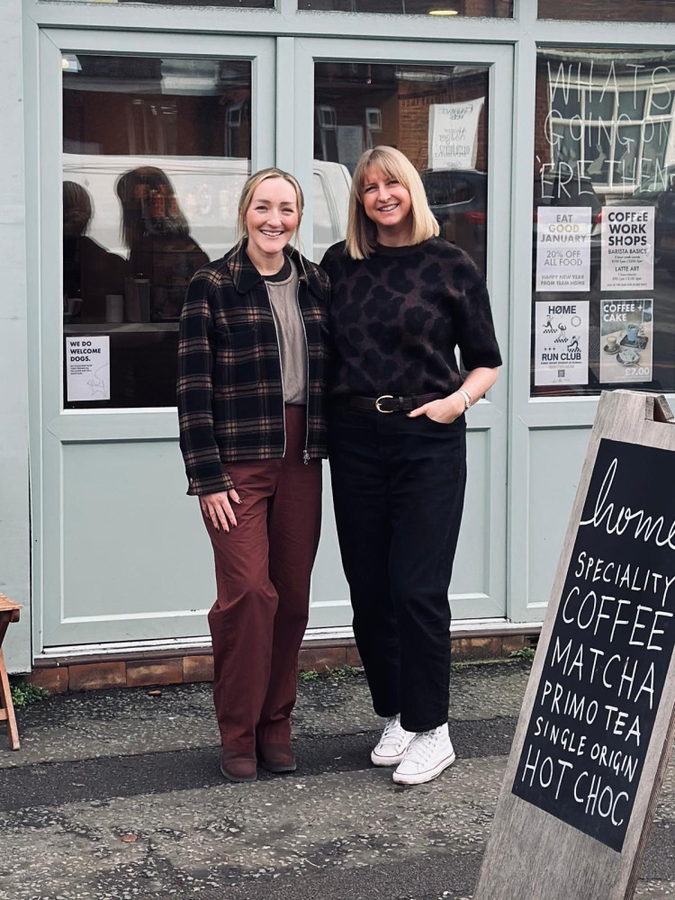 April Wild (left) and Nikki Melhuish have partnered to hold a co-working event. (Photo: Nub News) 