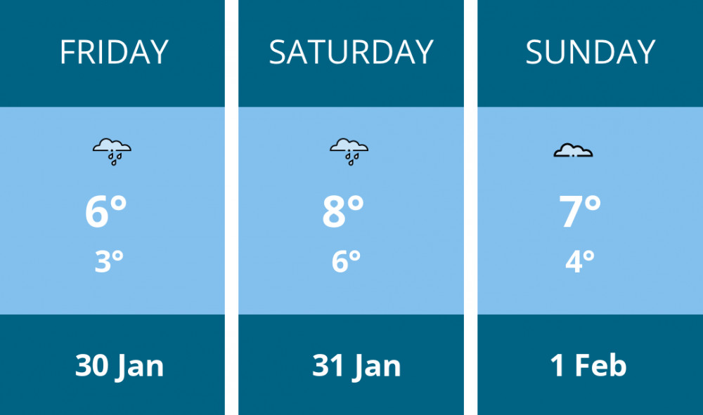 Here is this weekend Macclesfield weather forecast provided by Mr Data