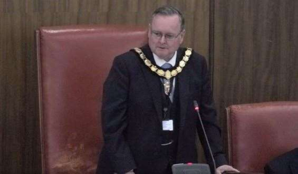 Cllr Ed Harris has resigned as WCC chair (image via WCC)