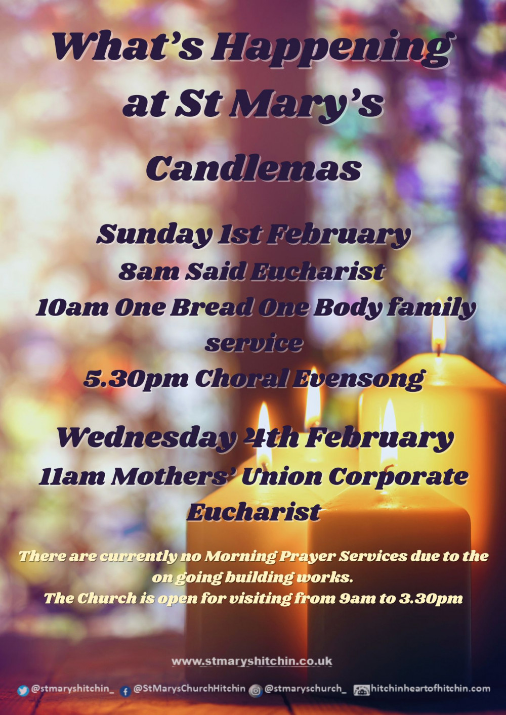 What's happening at St Mary's