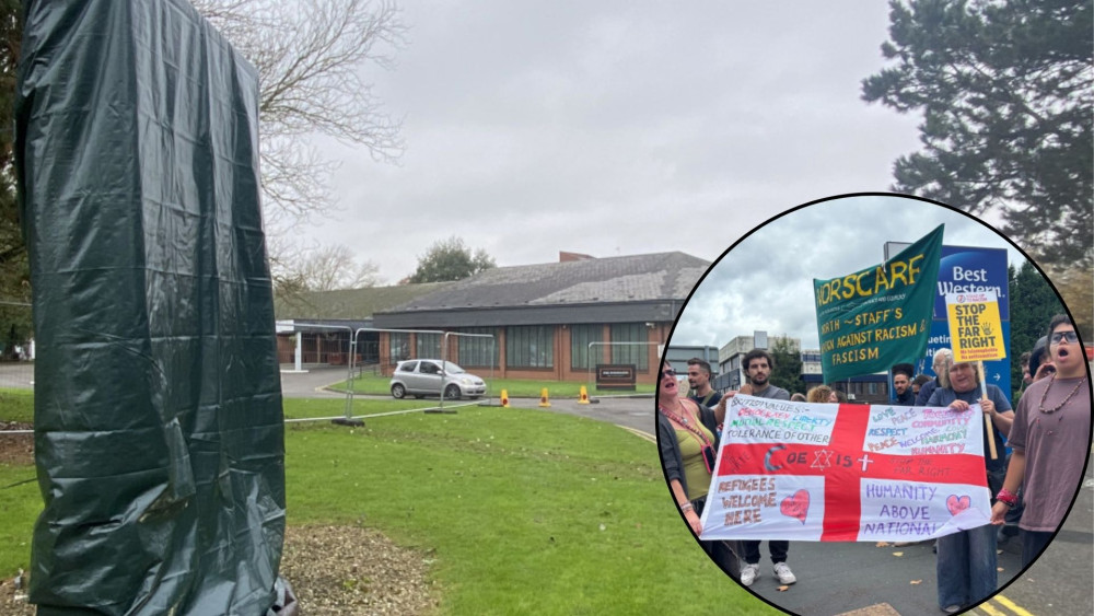 Protestors and counter protestors are heading to Warwick on Saturday 7 February (images by Nub News)