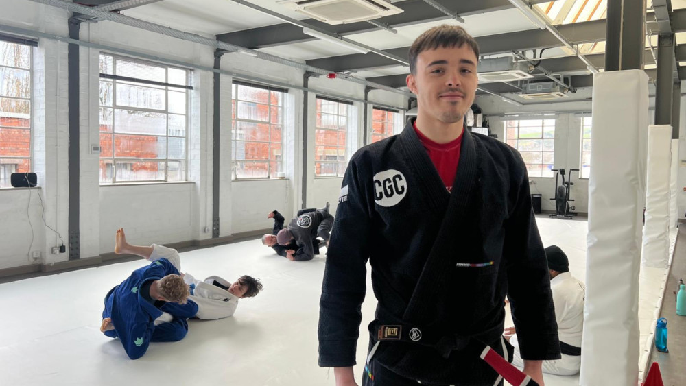 Stealth BJJ Macclesfield owner and head coach George Stephens (Credit: Nub News)
