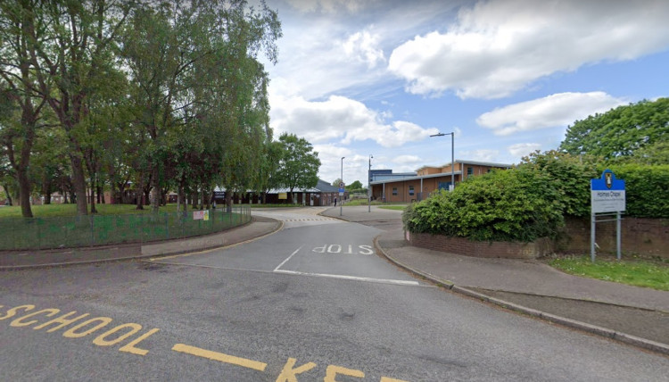 Councillors voted to delegate authority to the director of planning and environment to make any decisions regarding the future of Holmes Chapel Leisure Centre. (Photo: Holmes Chapel Comprehensive School (Google) Holmes Chapel Leisure Centre is on the school site off Selkirk Drive.