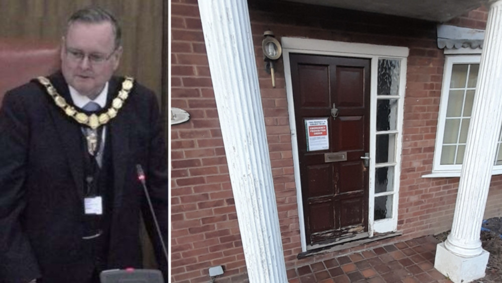 Ex-chair of Warwickshire Council, Ed Harris, may step down as a councillor altogether.(image via WCC / TBC)