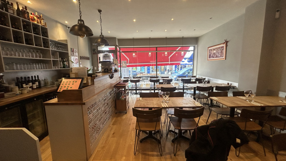 Marzuella has a small but cosy interior (Credit: Tilly O’Brien)