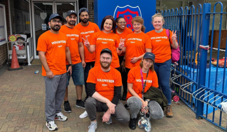 The Amazon Tilbury volunteers.