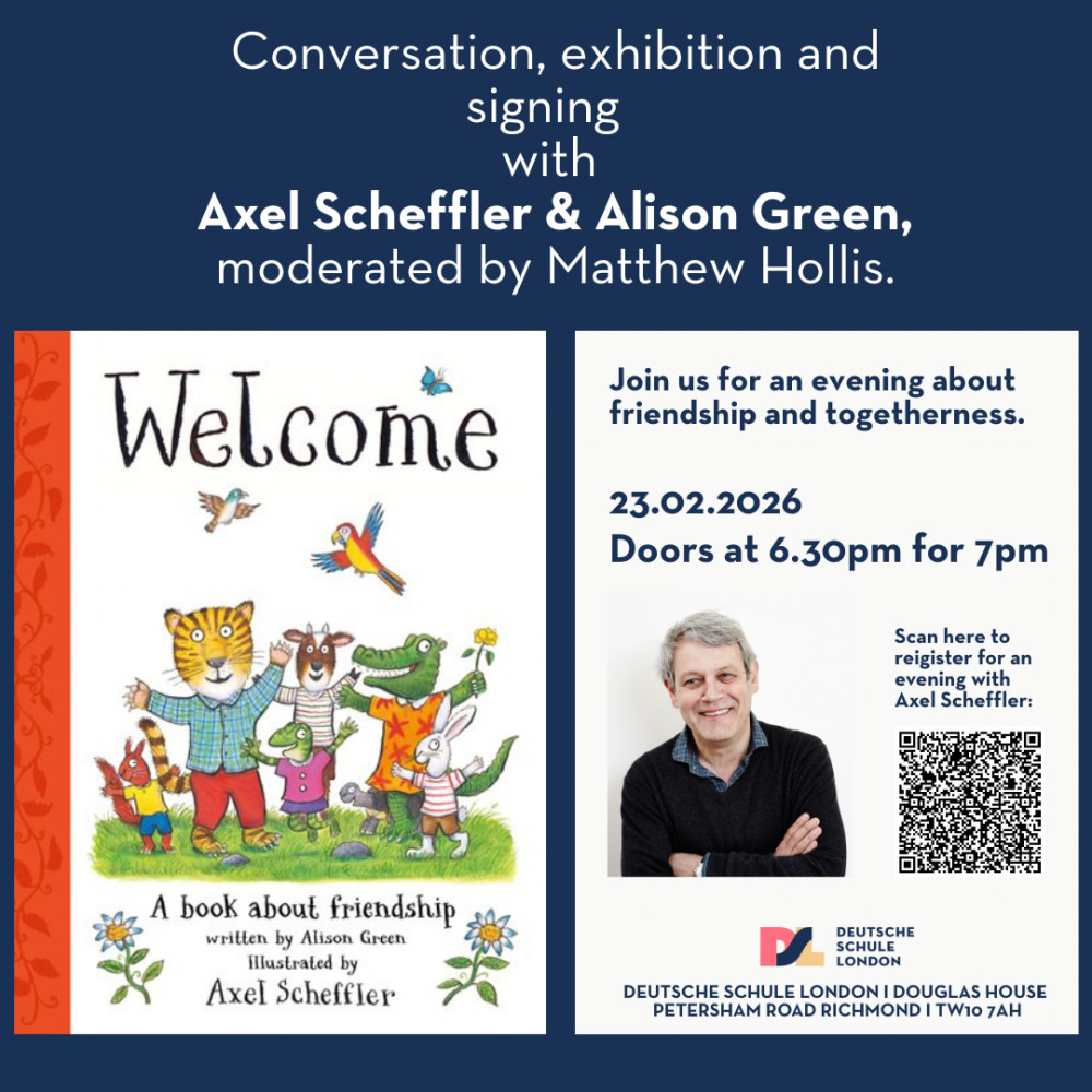 Axel Scheffler: Welcome - an evening about friendship & togetherness